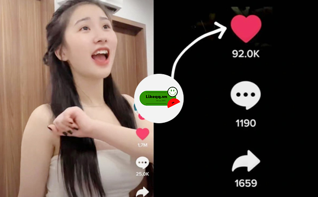 tăng tim tiktok