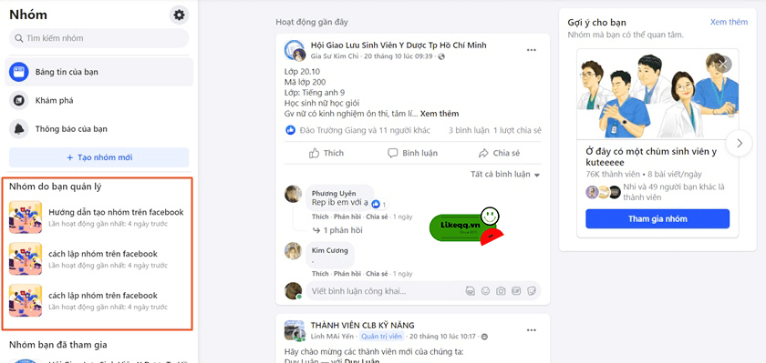 đổi tên nhóm trên messenger