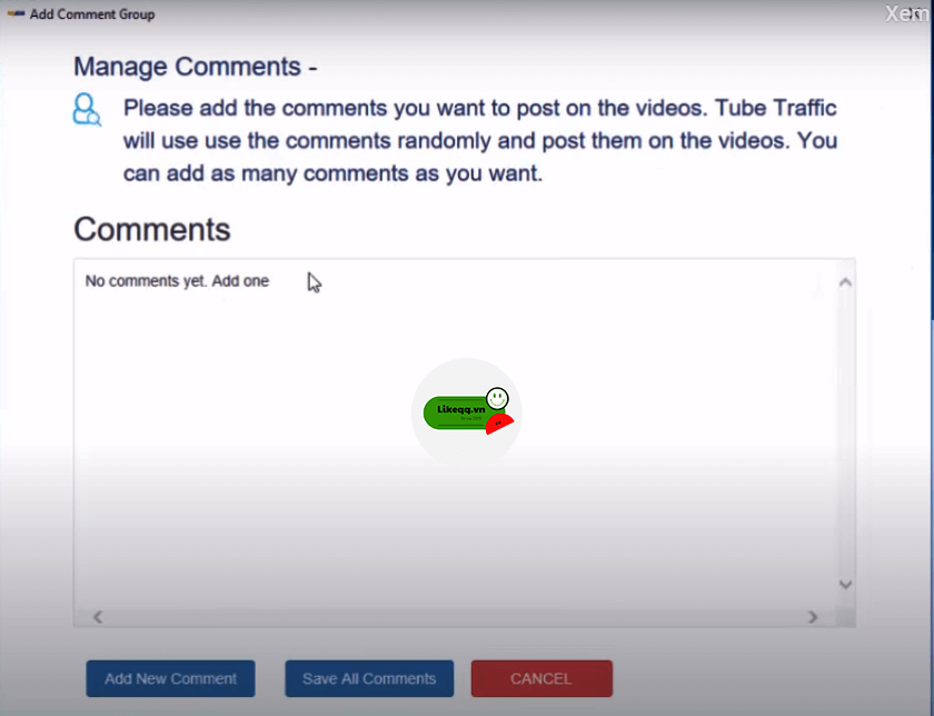 Viết bình luận để tool Youtube tự chạy auto