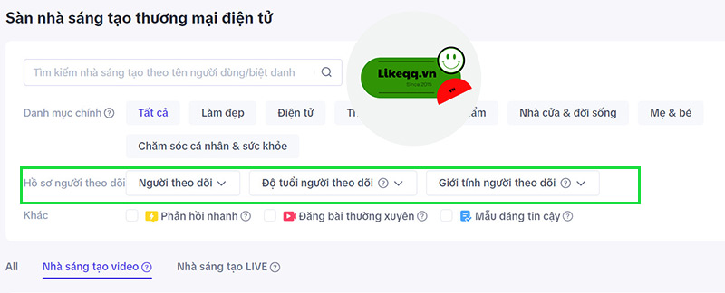 Tạo link tiếp thị liên kết tiktok