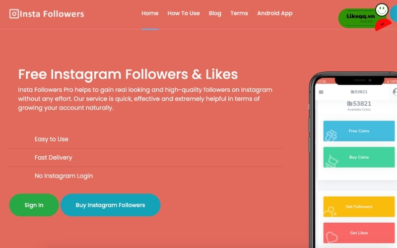 App buff fl ig miễn phí Follower Pro