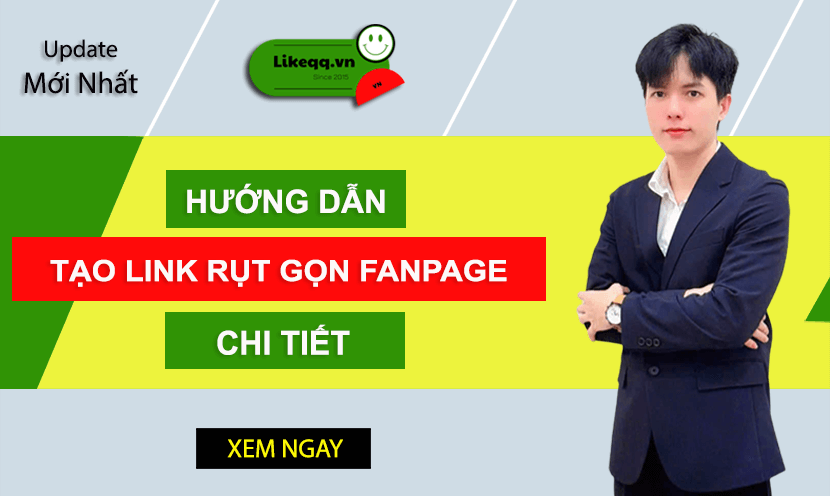 tạo link rút gọn cho fanpage