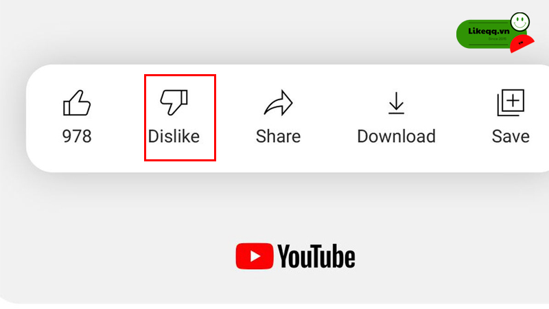 Chạy dislike trên YouTube là gì?