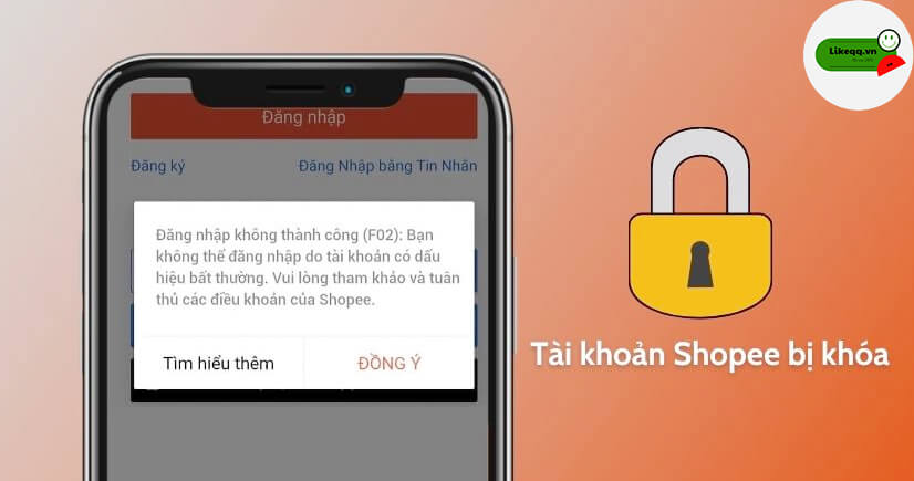 khóa cửa hàng shopee