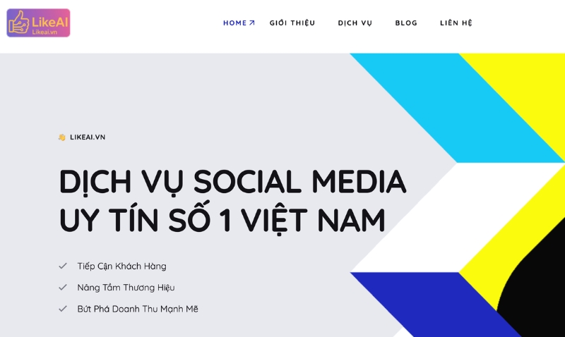 Buff tim free Tik Tok bằng Likeai.vn