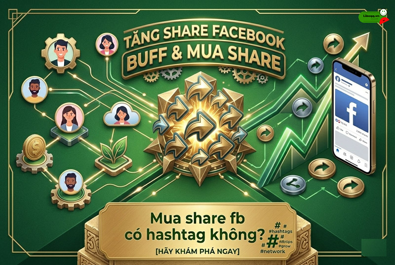 Tăng share facebook hiệu quả