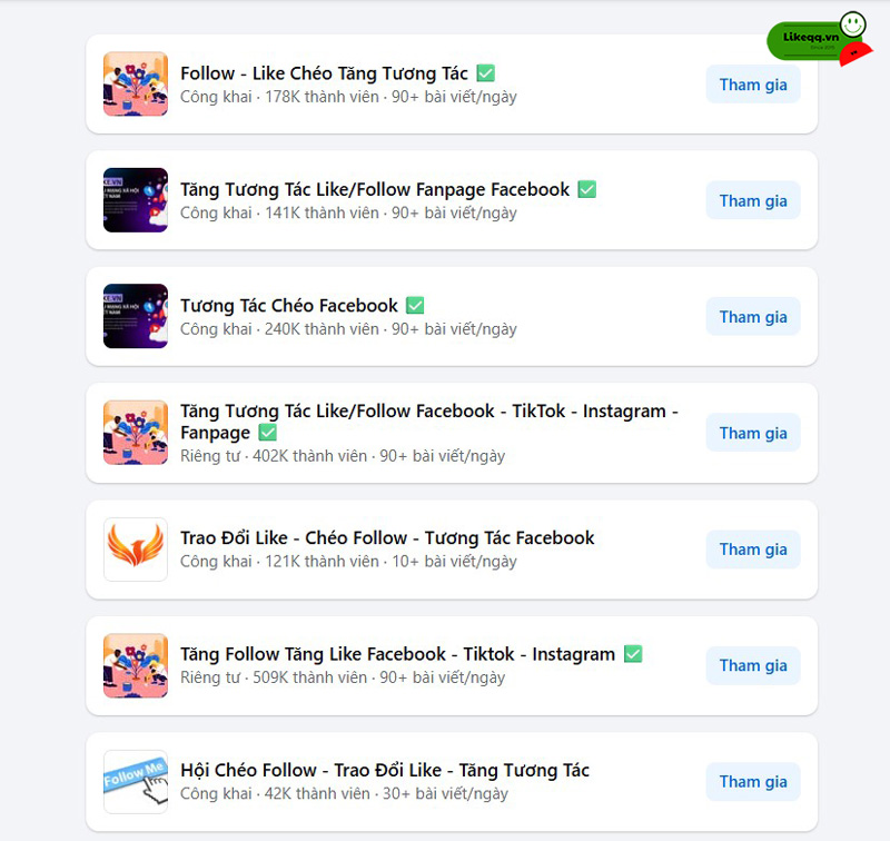 Lưu ý khi buff thành viên nhóm facebook